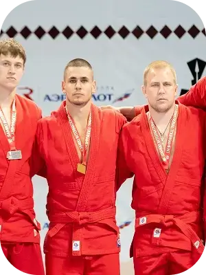 Сборная России по самбо на соревнованиях